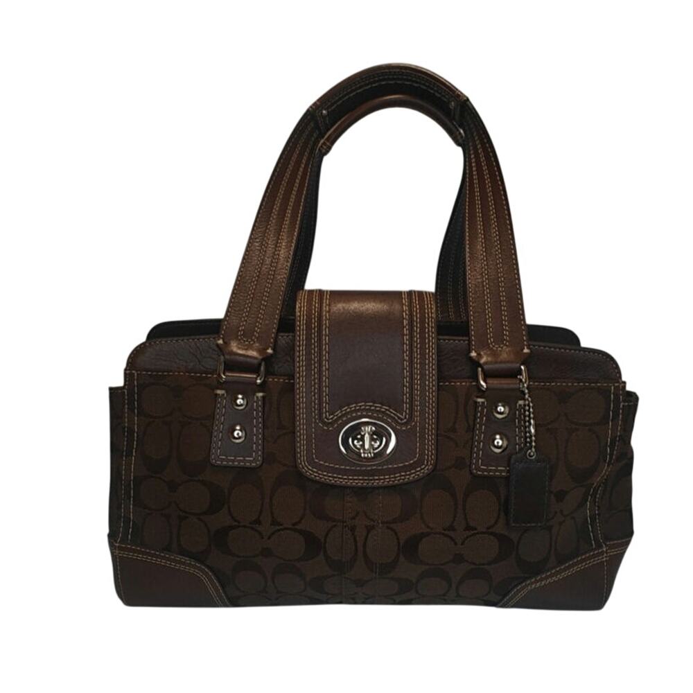 Brown Vintage Hampton Coach bag